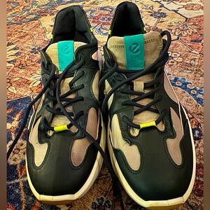 EUC ECCO Chunky Sneaker, Multicolor, Sea Tangle